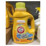 Bottle of Arm & Hammer Laundry Detergent