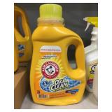Bottle of Arm & Hammer Laundry Detergent