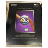 Qty 2 Epson Velvet Fine Art Paper