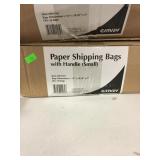 Box of Small Paper Shipping Bags w/Handle