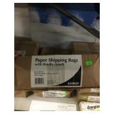Box of Small Paper Shipping Bags w/Handle