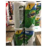 Qty 4 Rolls Bounty Paper Towels