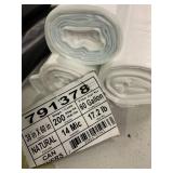 3 Rolls Trash Bags 60 Gallon