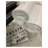3 Rolls Trash Bags 60 Gallon
