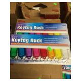Qty 2 Packs SecurIT Key Tag Racks