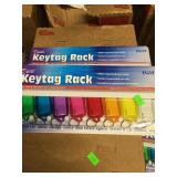 Qty 2 Packs SecurIT Key Tag Racks
