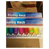 Qty 2 Packs SecurIT Key Tag Racks