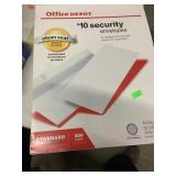 Security Envelopes #10 - 500 ct