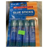 5pk Blue Scholastic Glue Sticks