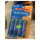 5pk Blue Scholastic Glue Sticks