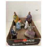 5 ct. - Oriental & Wizard Figurines