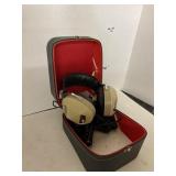Vintage Headphones & Case