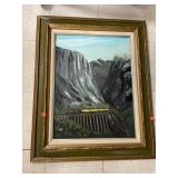 Framed Oil Painting (Lehman, app 2ft x 3ft)