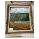 Framed Oil Paintings (Lehman, app 2ft x 3ft)