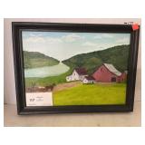 Framed Oil Paintings (Lehman, app 1ft x 1.5ft)