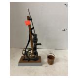 Water Pump Metal Decor Piece