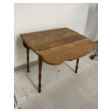 Wood Double Drop-Leaf Table