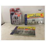 3 ct. - Vintage Hand Painted Figurines