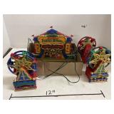 Vintage Holiday Ferris Wheel Decor