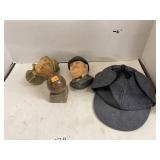 4 ct. - Decor (Sherlock Holmes, Hat, etc)