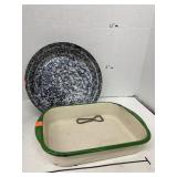 2 Ct Bowl/Pans W/Hook