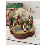 Animated Musical Santa