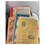 Lot Of Vntg Books/Magazines