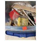 Tote W/Lid W/MISC Modeling Tools