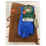 Wells Lamont Large Gloves and Leather Tool Apron