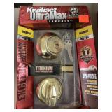 Kwikset UltraMax Deadbolt Door Knob W/Key