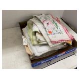 Group Lot Vintage Runners, Doilies, etc