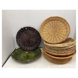 Group Lot Vintage Baskets