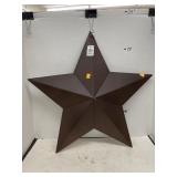 Rustic Metal 3D Star (24in)