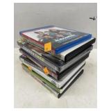 10 ct. - Movies (Blu-Ray & DVDs)