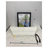 Group Lot Picture Frame, Shelf, & Bells