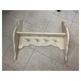 Rustic Coat Hanger/Shelf