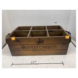 Vintage Western Cowboys Crate