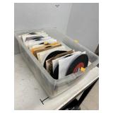 Huge Tote of 45 Records