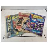 3 ct. - Vintage DC Comic Books (Flash & More)