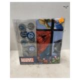 Marvel Shower Curtain & Hook Set