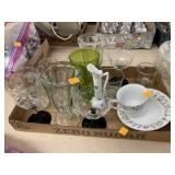 Group Lot Glassware, Vases, & More