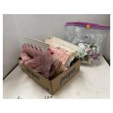 Group Lot Decorative Fabric & Decor