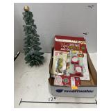 Flat of Christmas Items & Decor