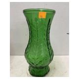 Green Glass Vase