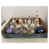 Group Lot Vintage Ceramic Bells