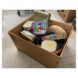 Box Lot Vintage Tins