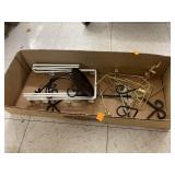 Group Lot Decorative Picture Easels/Hangers, etc