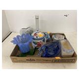 Group Lot Vintage Glass/Ceramic Decor