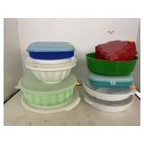 Group Lot Plastic Containers