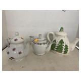 3 ct. - Vintage Teapots